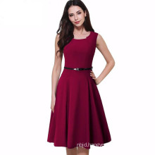 Ladies Office Dress Sleeveless Dresses